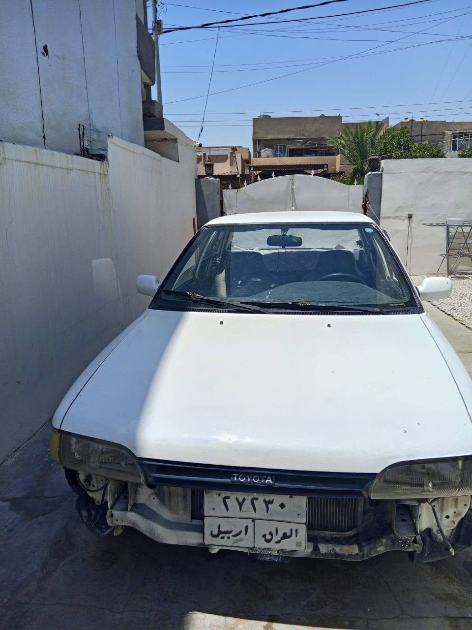 كورلا موديل تسعين للبيع گير اوتوماتيك رقم شمالي كابون بانزين بيها صبغ بلادي فقط هلالت الخلفية صبغ سعر ٤٥
***********
