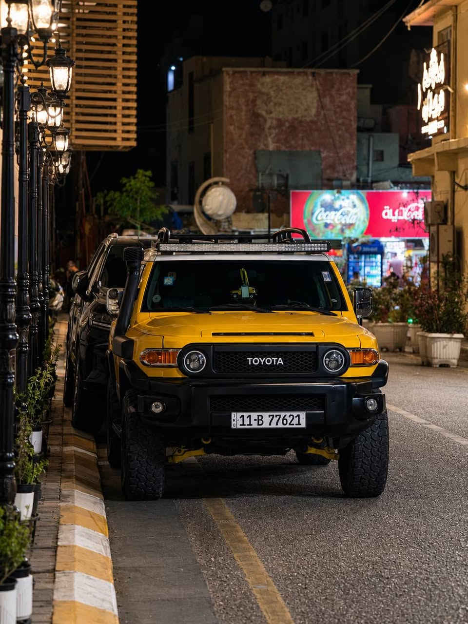 🍋 Toyota FJ Cruiser 2007 موديل  

السعر165$ بي مجال بسيط 
 جاهزه من كل النواحي ✅

🛠️ الحالة

✔️ سيارة جاهزة بالكامل — ما تصرف عليها دينار
✔️ صدر جديد
✔️ أدّامة محرك كاملة
✔️گير + مكينه مكفول
✔️ مصبوغة حزام اثر جراد بدون حادث

رقم بغداد بأسمي سنوية 2030🇮🇶
محرك 6 سلندر 🔥 4000 
‎وارد أمريكي 🇺🇸 بدون حادث 
لون اصفر مميز اصل🍋✨

⚙️ المواصفات

✅ نظام الزحف Crawl Control
✅ نظام RR DIFF LOCK
✅ نظام A-TRAC
✅ سماعة دمام خلفي بلاد شغال🔊
✅ حساسات خلفية
✅ كروز سرعه 

🔥 الإضافات

✨ سستم سماعات BOOS
✨انارة فوق الاطارات
✨ شاحن USB
✨ مرفعة 2 إنج ⬆️
✨ لد بار اف جي مع قواعد
✨ بروجكترات خلفيه 
✨ أريل سفاري
✨ بروجكتر خلفي اربعه عدسة
✨ انارة داخليه للاقدام
✨ كت كفرات نيكل مري + يدات + بك لايت+ اشارة امامي
✨ لايت عدسة
✨ بچم زنون بالكامل
✨ إضافات كثيرة جاهزة للبر والرحلات 🏜️
✨ شوته خارجيه يعني روح غركها بالماء ماعليها شي

💎 سيارة نظيفة وقوية ومناسبة للبر والمدينة
💎 فرصة مميزة لعشاق الـ FJ
عنواني بابل / حلة 
تعجبك السيارة علق او تتصل 
ماتعجبك صلي على النبي واعبر المنشور🌹
📞 للاستفسار:
*********** حلة, بابل
