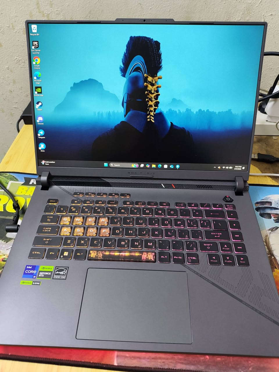 السلام عليكم
ASUS ROG Strix G16 2024
للبيع مستخدم قليل ونظيف جدا
المواصفات
كارت الشاشة: 
NVIDIA GeForce RTX™ 4060 (140W) MAX GDDR6
المعالج: 
Intel Core" i9-14900HX
التخزين:
 SSD (1TB) NVMe M.2 
الرامات: 
16GB DDR5-5600MHz
حجم الشاشة ودقتها:
(1200×1920) Size: 16-inch, 16:10 WUXGA 165HZ
الجهاز كامل ملحقاتة وكارتونة السعر مليون 750 وبيها مجال للشراي مكاني بغداد الصليخ


**إذا كنت صاحب هذا الإعلان وتريد حذفه لأي سبب، رجاءا أرسل رسالة إلى الدعم الفني**