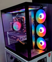 تجميعة • معالج XEON 2680V4 • RX580 x2