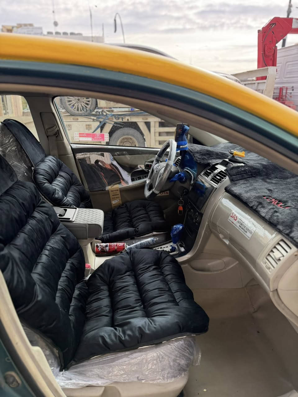 كرولا تكسي موديل ٢٠٠٨ محدثه ٢٠١٣ سياره رقم صلاحدين مشروع وطني كوبن بنزين بي سعر ٨٣ شرط تحويل و غرامه عوانى كركوك رقم موبايل ***********
***********
