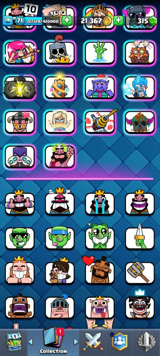 حساب كلاش رويال أسطوري بمعنى الكلمة 🔥👑

من أندر وأقوى الحسابات اللي ممكن تشوفها:

- داخل تحدي الـ 20 انتصار 💪
- يحتوي على أول إيموجي نزل في أول سيزون للعبة 🎯
- كمية كبيرة جدًا جدًا جدًا من الإيموجيات النادرة 😍
- 27 سكن برج 🏰
- 14,000 كأس 🏆
- وصل Ultimate Champion كذا مرة، وحاليًا في Ultimate Champion 🔝

الحساب للجادين فقط 💗🔥
السعر على الخاص 💬
ادمن وسيط


**إذا كنت صاحب هذا الإعلان وتريد حذفه لأي سبب، رجاءا أرسل رسالة إلى الدعم الفني**