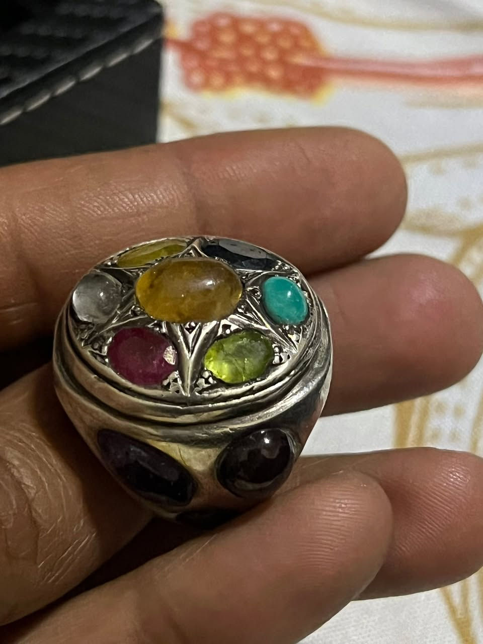 خاتم جامع الحجار كلهن اصليات شرط175 الف ***********
