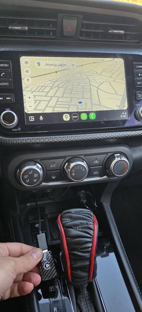 وايرليس ادابتر كار بلي من تربطة على سيارتك بعد ماتحتاج الكيبل مثل الي ظاهر بالشاشة
السعر ١٣ الف متوفر توصيل


**إذا كنت صاحب هذا الإعلان وتريد حذفه لأي سبب، رجاءا أرسل رسالة إلى الدعم الفني**