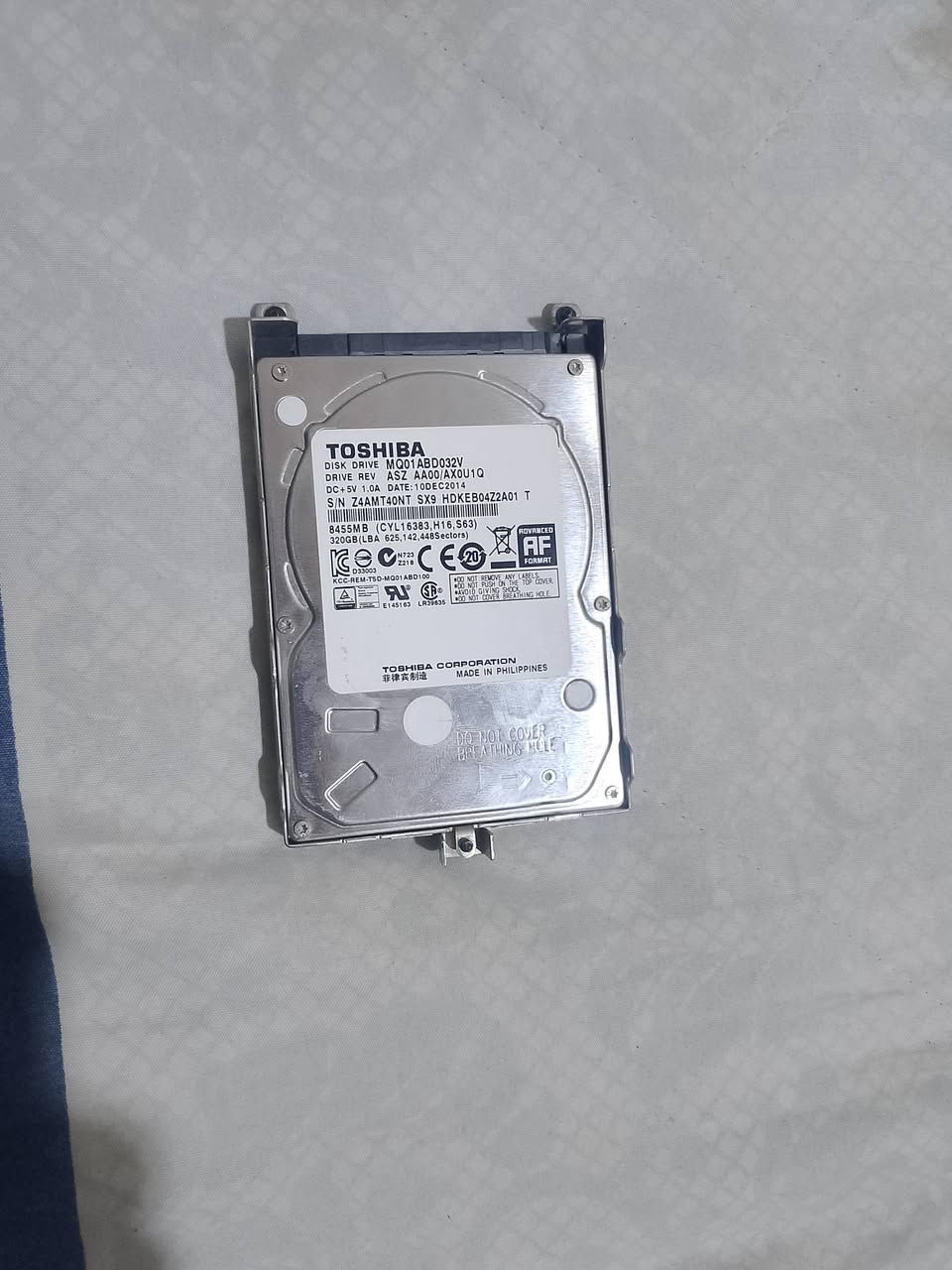 هارد HDD
320G
السعر 6 الاف 
مكاني بصرة توصيل موجود 
شغال 100% واذا تريد افحصة الك


**إذا كنت صاحب هذا الإعلان وتريد حذفه لأي سبب، رجاءا أرسل رسالة إلى الدعم الفني**