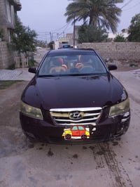 سوناتا للبيع موديل 2006 وارد امريكي ضرر جاملوغ امامي السياره خير من ال...