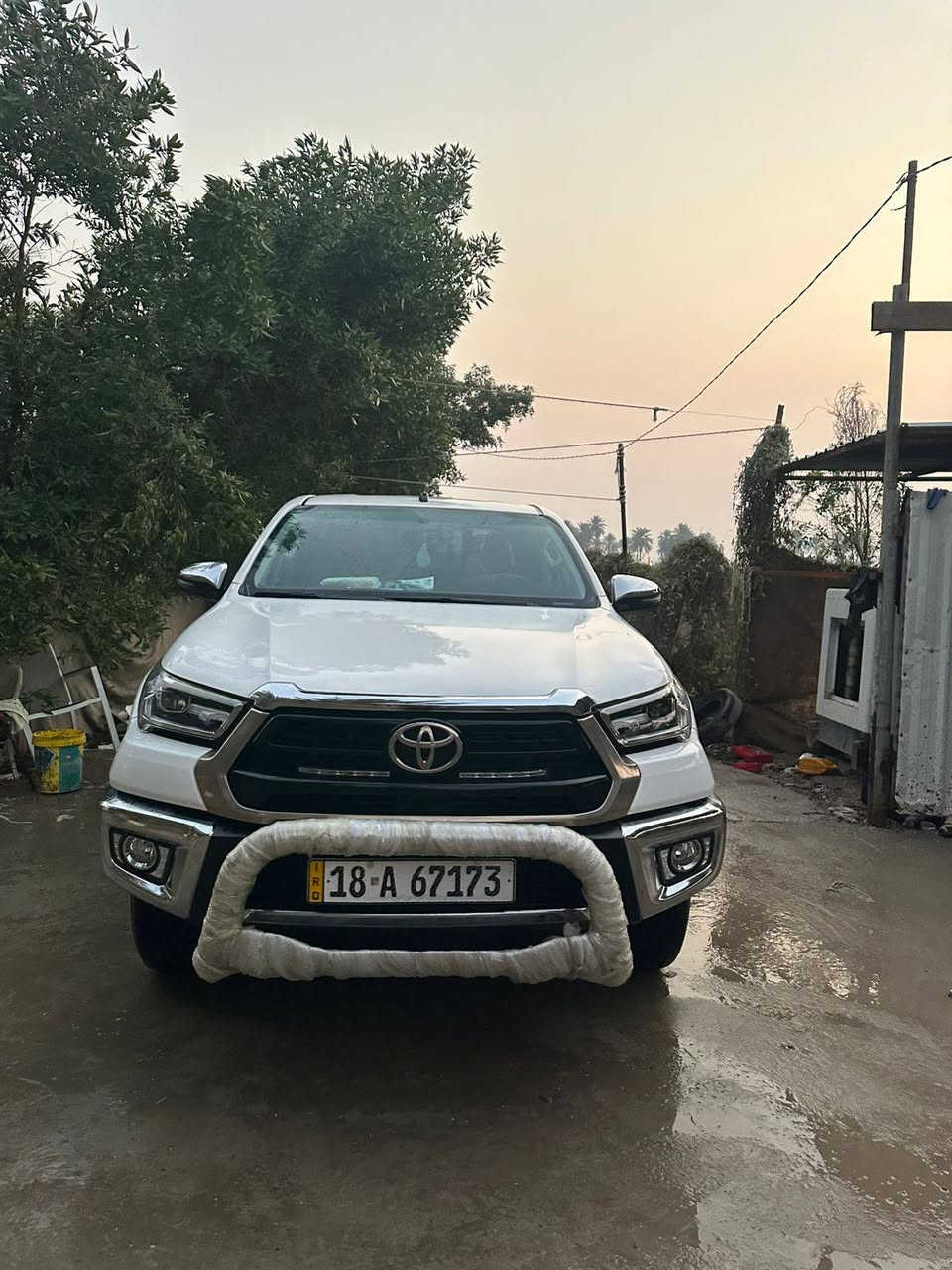 سلام وعليكم هايلكس موديل 2024 ماشيه 62 فور ويل مكفوله كفاله عامه رقم بابل 4 اسلندر 325 مكاني بابل  رقم الاستفسار ***********
