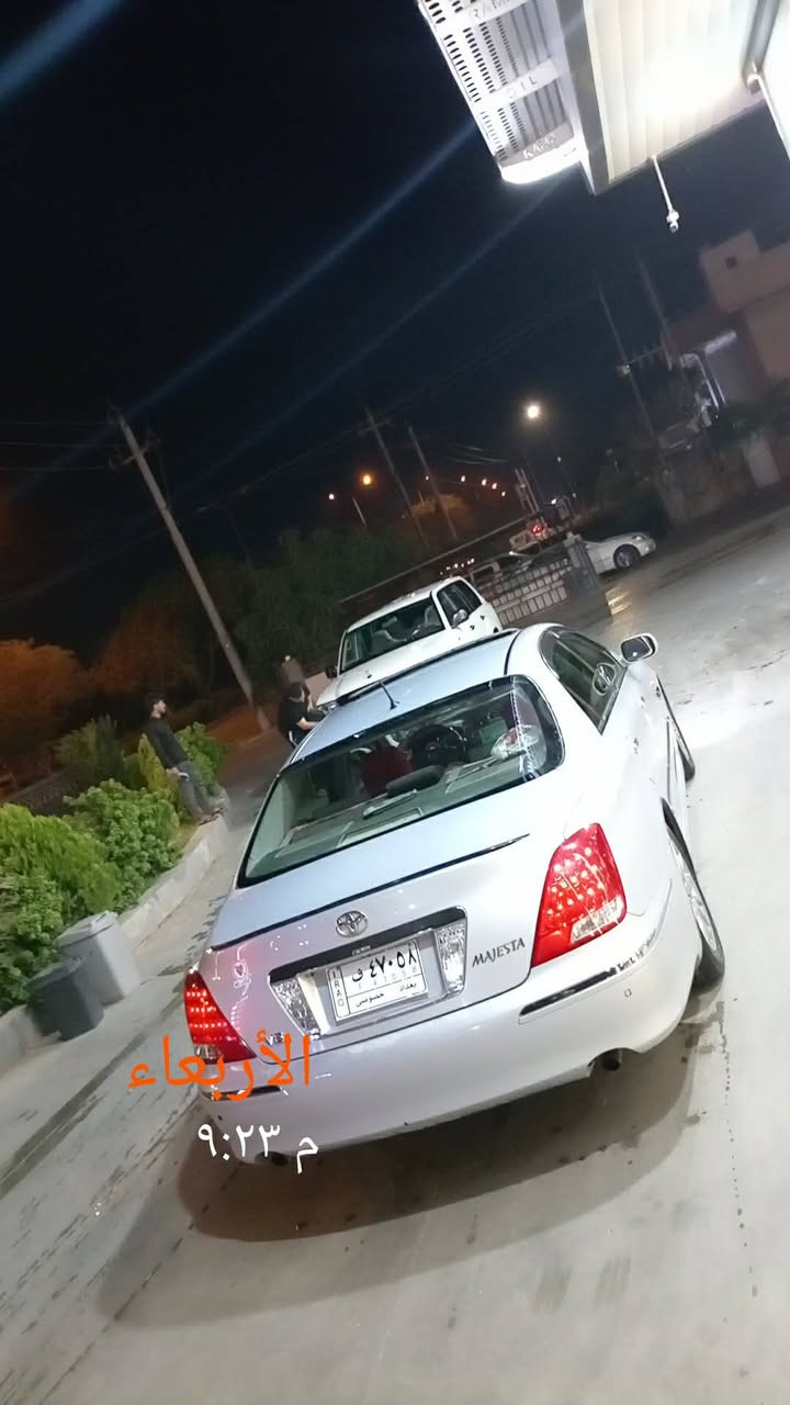 بەناوی خوای گەورەو میهرەبان ماشاللە لەماڵی هەمو لایەک
هەمو زانیاریەکم نوسیوە 

ماجیستا بۆ فرۆشتن موس موس🧿
مۆدیل ٢٠٠٥ سەیارەکە بێ مەسروفە 
سەلاجەو مەرکەزیە 
سڵایتە 
ناو ڕەشی ساج سورە 
چوار تایەو ویلی لۆکی لەژێرە 
چوار دوگمەیە 
بەشەرتی گێڕو مەکینە و بۆیاخ تا دو پارچە ئەوروپا 
بەبێ زەڕبەو لێدران 
کۆدی بۆ کراوە بەناو خۆمانەوەیە 
شوێن کەلار
 ئاڵو گۆڕیش ئەکەم بەشتێک بەدڵم بێت 
سعری ٥٦ گڵاو مەجالێ برایانە 
‏‪***********‬‏
