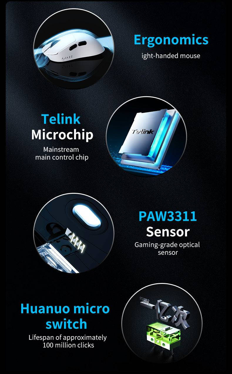 وزن الريشة الخارق.. وسرعة التحكم المطلقة! 🎮 طلقة
وصلت الآن ماوس الجيمنج الاحترافية AJAZZ AJ179 V2 (النسخة القياسية) باللونين الأسود والأبيض ميتيورايت وبأقوى المواصفات:
🔹 وزن ريشة استثنائي: 49 غرام فقط! لحركة فائقة السرعة بدون أي إجهاد ليدك أثناء اللعب الطويل.
🔹 دقة وثبات: مستشعر PAW3311 الاحترافي بدقة تصل إلى 12,000 DPI لتتبع دقيق ومثالي لكل حركة.
🔹 حرية الاتصال (Triple-Mode): تدعم اللاسلكي 2.4G فائق السرعة، البلوتوث، والاتصال السلكي Type-C.
🔹 تصميم مريح (Ergonomic): انحناءات مخصصة لليد اليمنى تمنحك ثباتاً كاملاً وتحكماً مريحاً جداً.
🔹 اعتمادية عالية: سويتشات Huanuo بعمر افتراضي يصل إلى 50 مليون نقرة.
🎯 الخيار المثالي للأداء السريع والسعر الأفضل!
🟥🟥 بس بسعر 30 الف 
📥 الكمية محدودة، احجز نسختك الآن عبر رسائل الصفحة
التوصيل مجيع المحافظات 5 
داخل ذي قار 3 
#جيمنج #ماوس_العاب #AJAZZ #AJ179V2 #اكسسوارات_العاب #بي_سي_جيمنج


**إذا كنت صاحب هذا الإعلان وتريد حذفه لأي سبب، رجاءا أرسل رسالة إلى الدعم الفني**