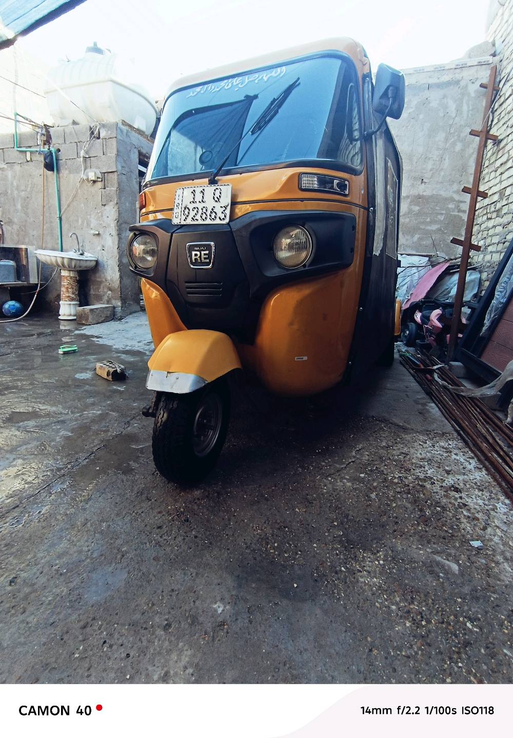 السلام عليكم تكتك 2019 نضيفه للبيع او مراوس بسيارة تكسي.   مابيها شي تجي وتشوف بعينك دوس معمرة تكتك نشطه خير من الله العنوان بغداد حي النصر