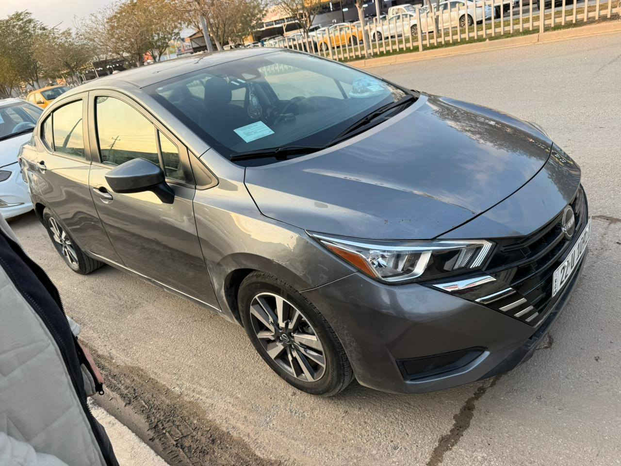 نيسان فيرسا 2023 
مواصفات sv
مكينه 1600 
شاشه كامره 
راردار امامي 
ماشي 35 الف ميل 
تحكم ستيرن مانع انزلاق 
بدون صبغ
حادث سياره تعديل بارد بلبنيد 
وجامرلغ سكن وسايق
السعر 126 $   رقم  شمالي  
العنوان كركوك 
***********
