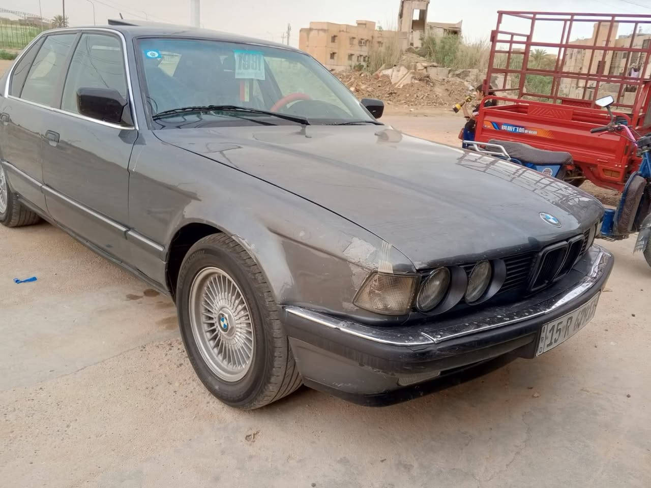 سلام عليكم للبيع او مراوس. حسب لقناعه
بي ام  فووول موصافت وجاهزه من كلشي كير محرك صدر امامي خلفي تبريد جاهزات سنتر لوك جام ويه لسويج يصعد سياره شواصي لغود حوض مكفولات سعر ٥٠ترهم مراوس حسب لقناعه بحديث  مكانه لانبار رمادي شراي اتصل ***********
