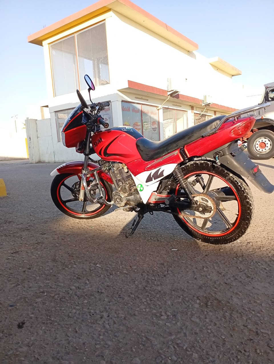 ‏
السلام عليكم دراجه سايم مابي اوراق كهربائيات كلها شغاله السعر 500وبي مجال بسيط مكاني فلوجه حي المختار 
‏‪0750 023 3034‬‏
