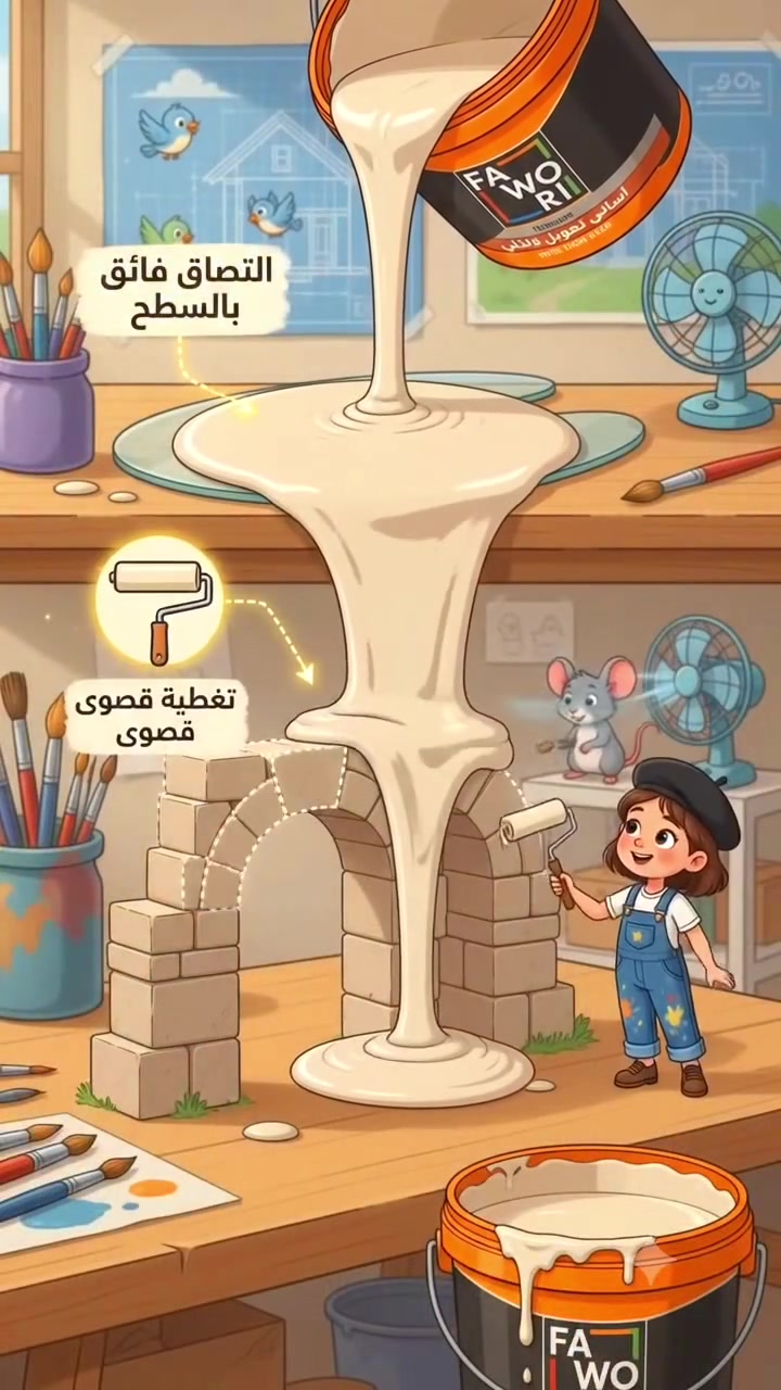 الأساس المتين لطلاء يدوم طويلاً! ✨
​تجهّز لطلاء جدرانك؟
 ابدأ بـ Fawori Dönüşüm Astarı (الأساس الداخلي)، السر الحقيقي لتحقيق احترافية مذهلة! 🛠️🎨
​ثبات فائق: يضمن تماسك الطلاء الجديد بقوة على الجدران.
​تغطية مثالية: يقلل من استهلاك الطلاء ويوفر لك التكلفة.
​سطح ناعم ومتناسق: يخفي العيوب ويمنحك لمسة نهائية ناعمة وجذابة.
​احمِ جدرانك واجعل الألوان تنبض بالحياة! 🌟
متوفر في اصباغ فاوري
 المحاويل _الشارع العام _مقابل جامع الامام علي عليه السلام
للاستفسار الاتصال 
***********
