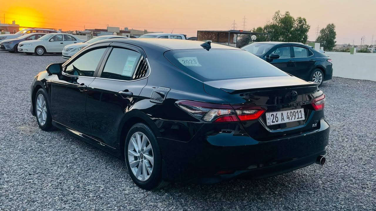 السلام عليكم
تويوتا كامري TOYOTA  CAMRY
موديل 2023
 لون اسود Black 
وراد امريكي 
رقم صلاح الدين الدولي ✅
هزه و سنويه جديده ✅
موصفات LE✅
محرك وكير شرط✅
ماشيه 44 مايل ✅
تبريد وتدفئة ✅
سياره ضررها بونيد وجاملغ تبديل 
السونار مرفق بالمنشور ✅
السيارة كاعده وحيل حلوه ماتصرف عليها برغي ✅
السعر175$وبيها مجال ✅
الموقع(صلاح الدين الشرقاط معرض الجوهرة)
#الأستفسار  
(ابوغزل      ***********)
(ابومصطفى ***********)
