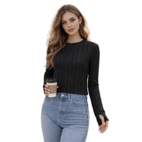 بلوزة نسائية • كروب • مقاسات M-XXL