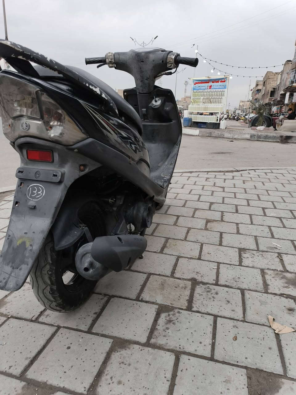 سلام عليكم دراجه للبيع ماكس عدله الدراجه نكره سلف بكل وقت كلشي شغال اشاير لايت بيئة نقص بس الابريك الأمامي السعر٥٥٠ وبيهة مجال حك الجيه مكان بغداد مدينه الصدر/***********
