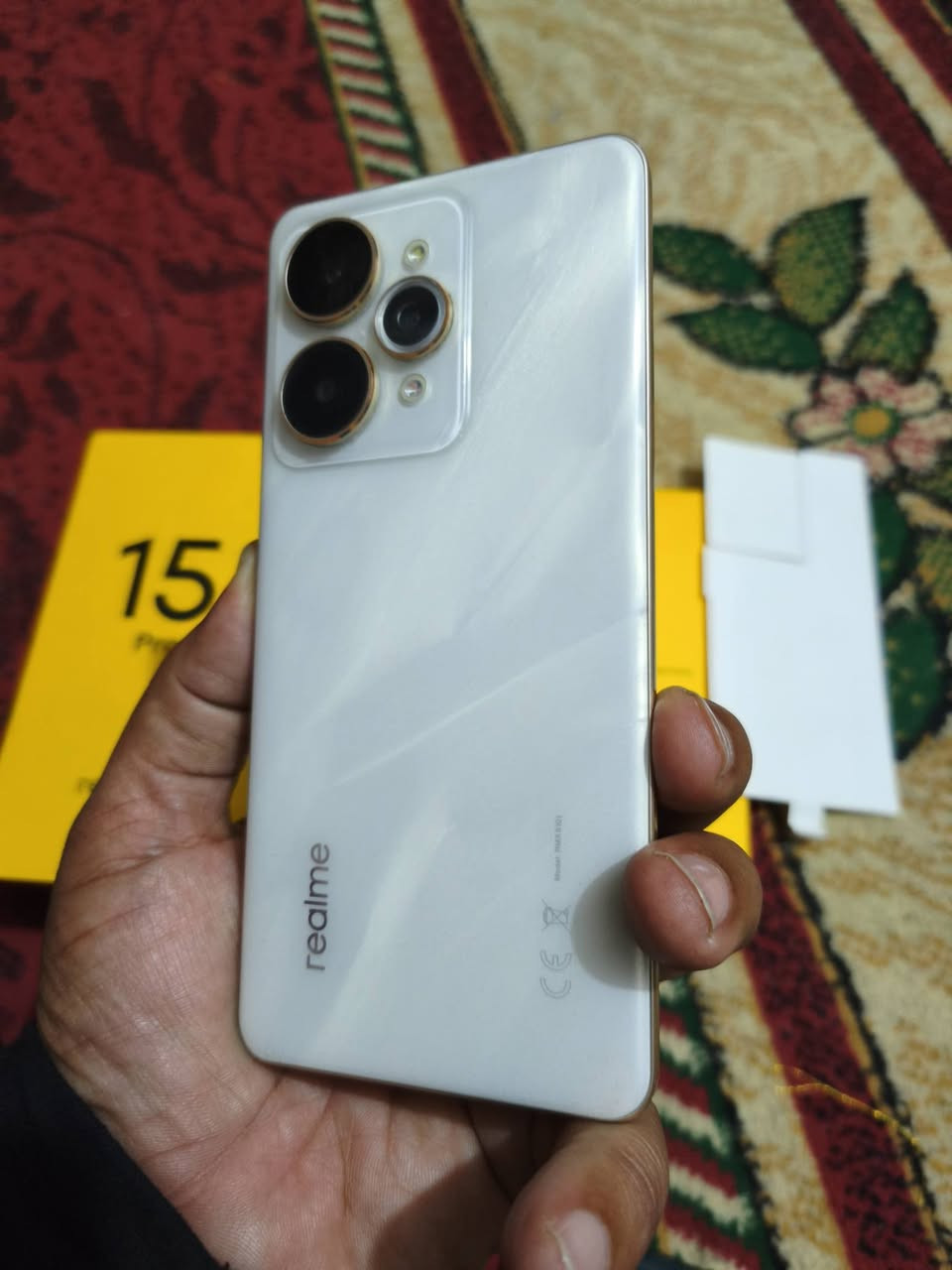 ريلمي 15 پرو
كامل الملحقات
الذاكرة 512
الرام 12
الشاشة أمولد منحنية
يدعم الشحن السريع بقوة 80 واط
للبيع بـ 500
أو للمراوس
مكاني بغداد

رقم الهاتف
***********
