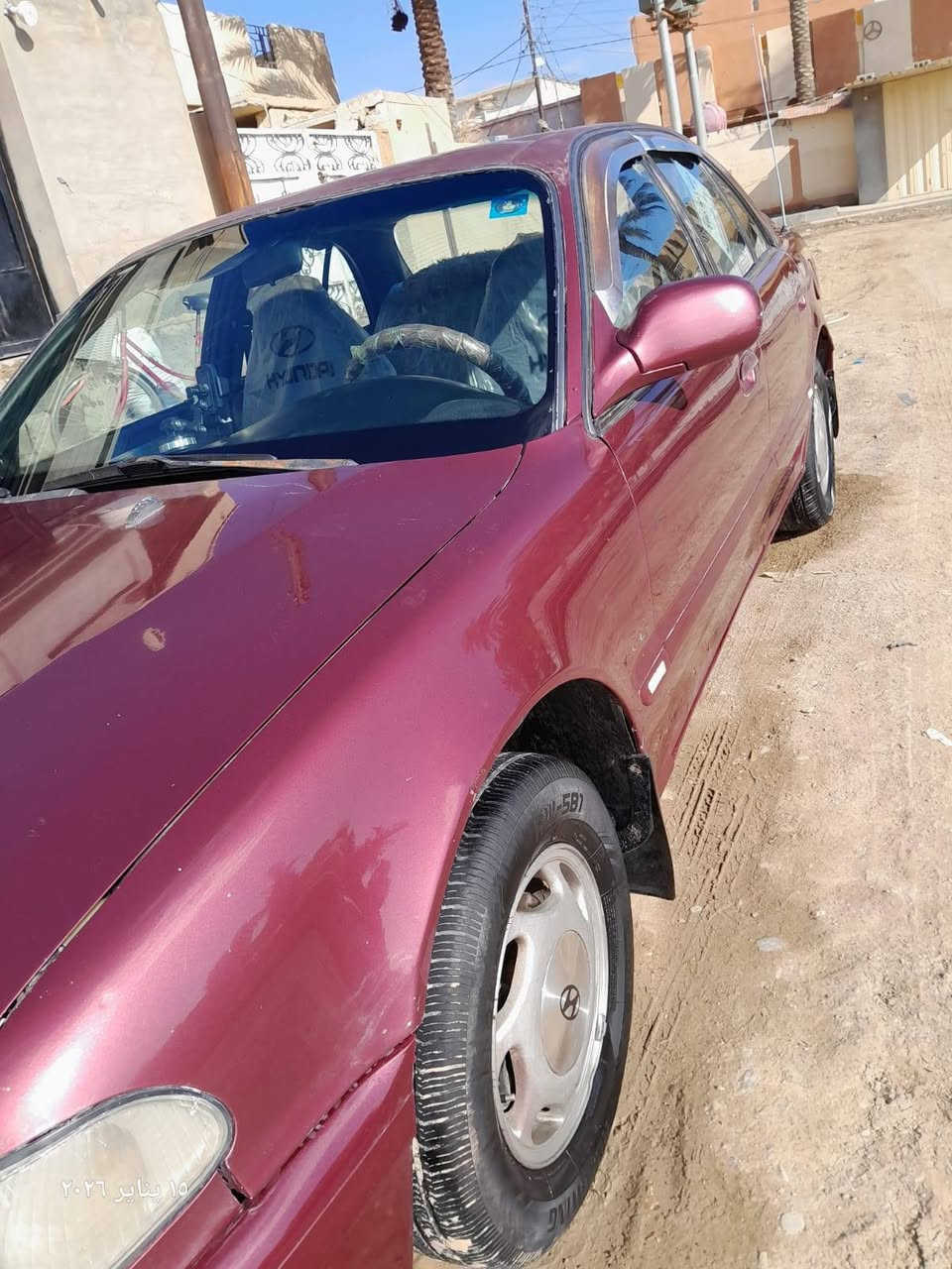 السلام عليكم سوناتا2 للبيع رقم بغداد بسمي تحويل ثاني يوم سنوية لحد 29 موديل 94  مصبوغة حزام اثر جراد القمارة بلاد ممصبوغة مكينة كير نضيفات تخم تاير ويل كب بلادي مري كهرباء اريل كهرباء دشبول جديد بلاد تبريد نقص بلي مشحون غاز كامل السيارة عليه غرامة 100 الف تنزل من السعر سعر السيارة 47 وبيه مجال  رقم ***********
