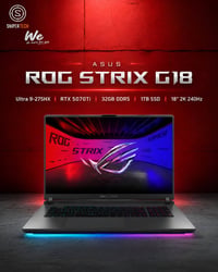 ASUS ROG • Strix G18 • ضمان ٦ أشهر