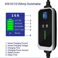 شاحن 16A المتطور بـ 4 سرعات شحن مختلفة. ​💡 أبرز المميزات: ​يتحمل أقسى ...