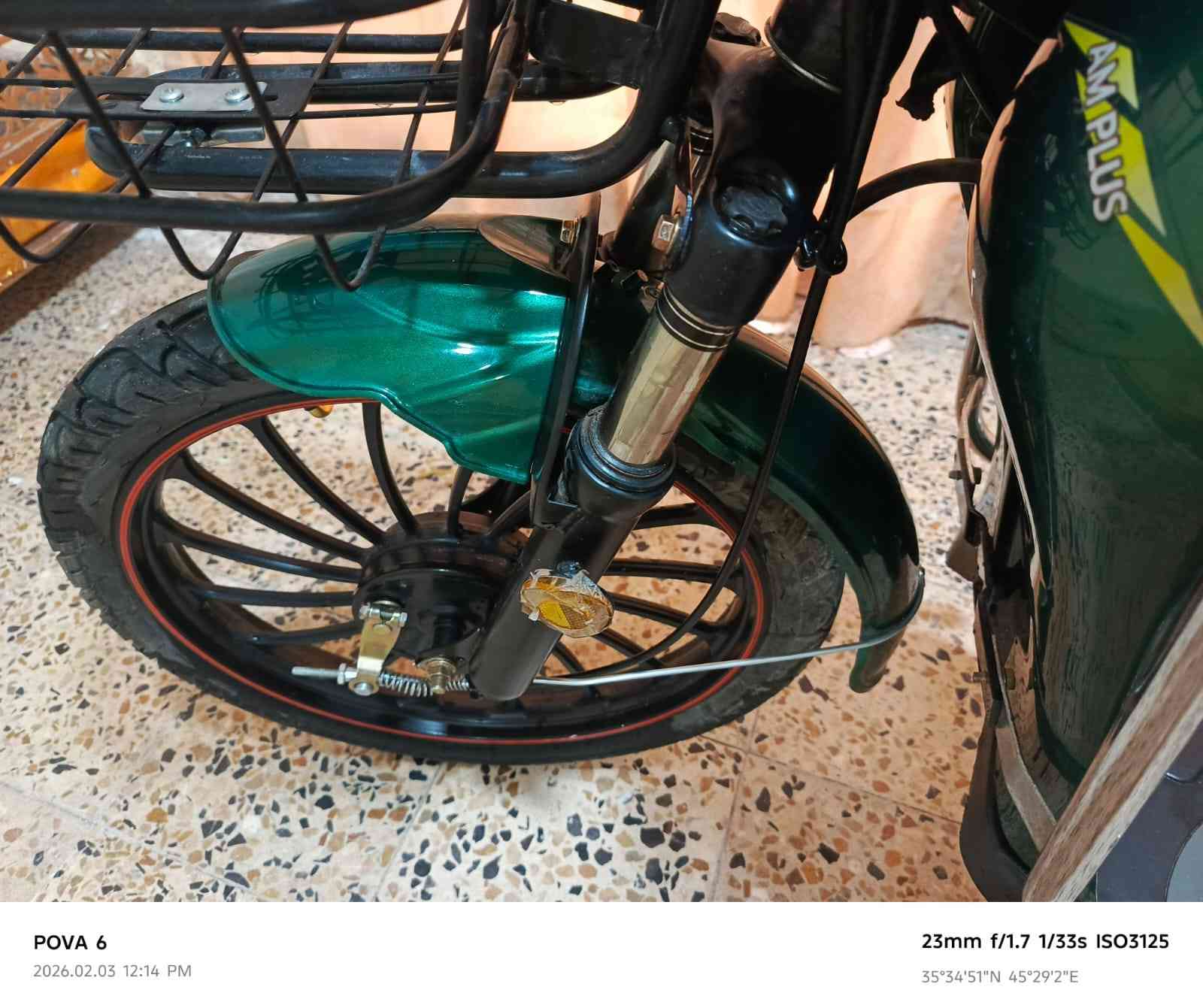 ‏دراجة شحن2024 للبيع
‏العنوان كركوك 
‏الرقم ***********
