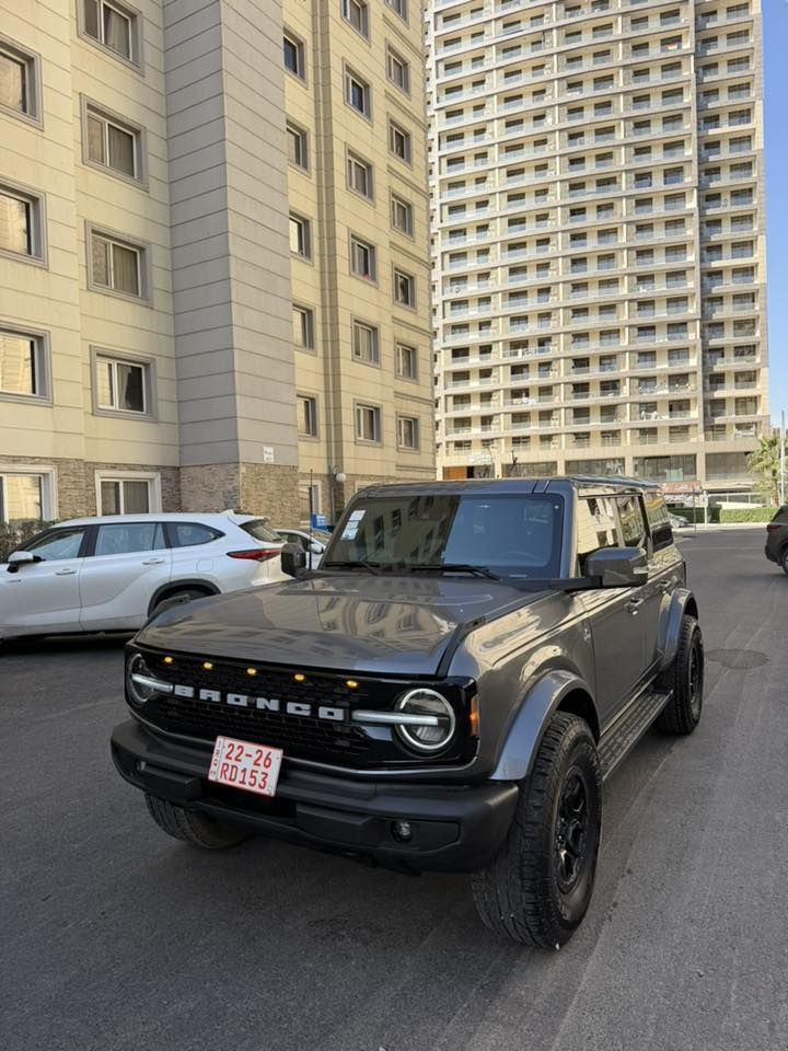 Ford Bronco 2024
برونكو 2024
فوول فوول واحد على واحد
ماشية 5 الاف
شاشة كبيره
خمس كامرات
رادار ٣٦٠
محرك 4 سلندر  تيربو 
كشنات جلد و تدفئه و ستيرن تدفئة
مواصفات و نظافة مبين
يجي شكل جديد ثقف يختلف 
سيارة جديد جديد نظافة ٪؜100
بيها قطعتين صبغ حادث سطحي بدون دواخل و بدون شاصي
كير و محرك و اكسل و كهرئيات جديد ما مفتوح بيها كله شركة

سعر 300

0770 445 2620
