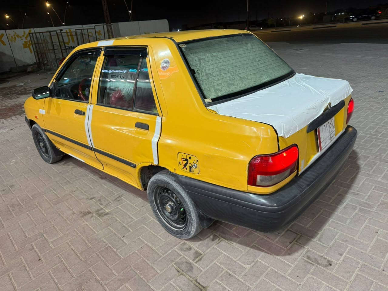 السلام عليكم سايبه موديل 2016
مصفره هيئه وغرامات 
گير مكينه بجيس 
حداديه جديده 
باور جديد 
كهربائيات كلهه جديده 
مابيهه خياسات 
تحويل ثاني يوم 
 26 وبيهه مجال الشراي
العنوان البصره الزبير
 هاتف: ***********
