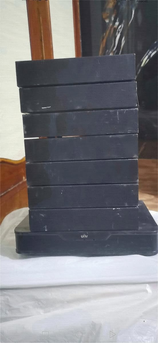 17 كامره
فحصتهن ما اشتغلن 
+  8 أجهزه دي في آر
شغلات بس ما يعرضن صوره على البلازمه
+  جهازين دي في آر طافيات
قيمهن واخذهن بما يُرضي الله


**إذا كنت صاحب هذا الإعلان وتريد حذفه لأي سبب، رجاءا أرسل رسالة إلى الدعم الفني**