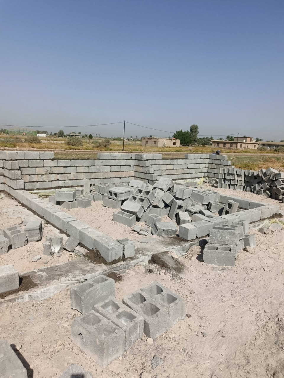 #السلام_عليكم
#خلفه_بناء بلوك طابوك  شغل درجه 
اولى العمل قطعي عالدبل التواصل اتصال او خاص ***********___***********
