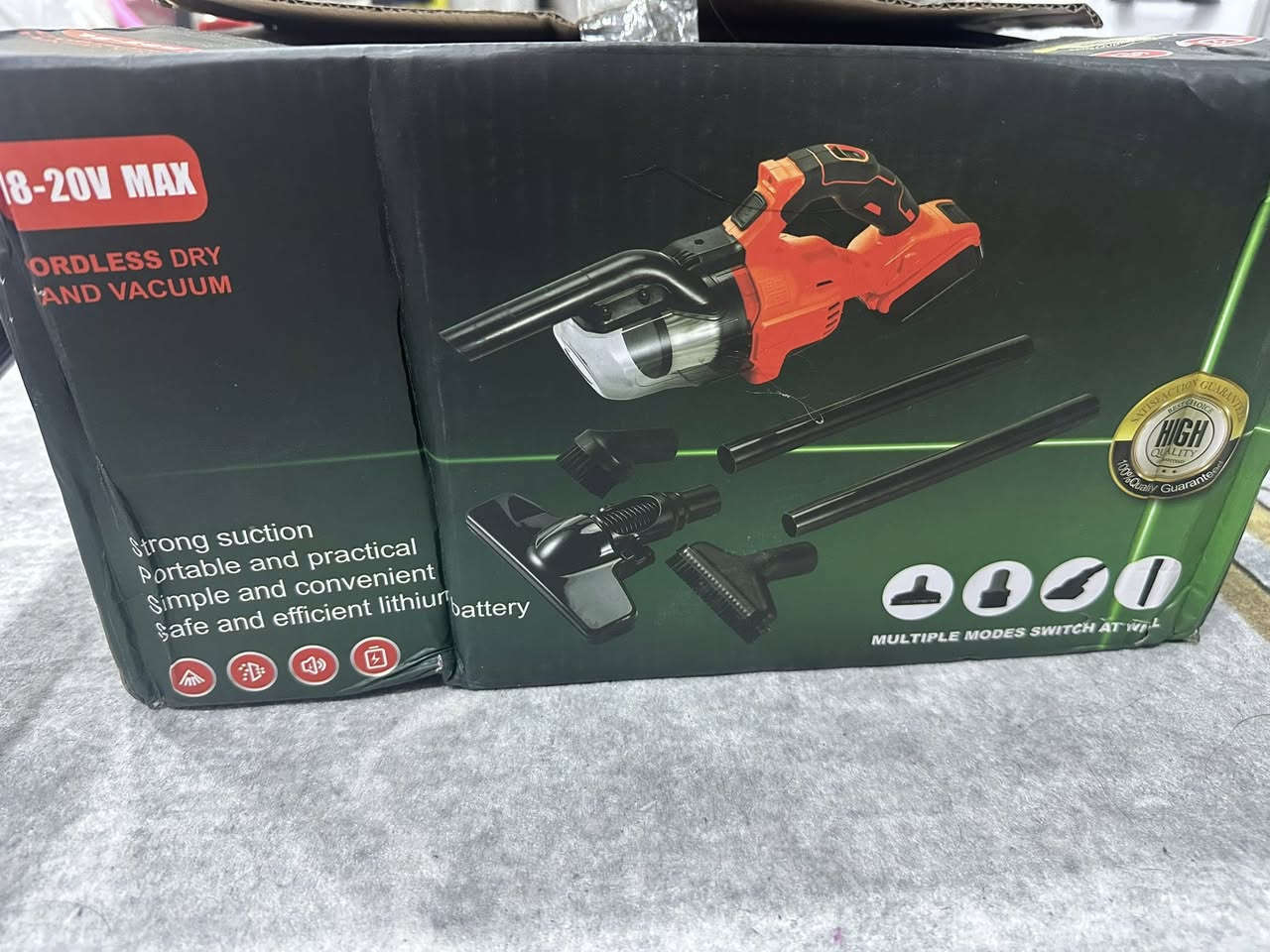 مكنسة شحن صناعية تشتغل ع بطارية مال دريل ب30 وية التوصيل


**إذا كنت صاحب هذا الإعلان وتريد حذفه لأي سبب، رجاءا أرسل رسالة إلى الدعم الفني**