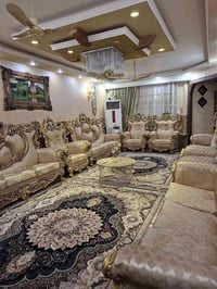 طخم ملكي عدد ٢ يتكون من عشرين مقعد مع سيت طبلات مع زوالي كاشان ١٢٠٠ شا...