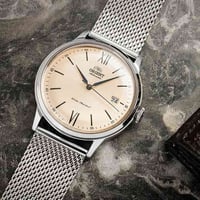 Orient  Bambino Cream Analog Automatic  متوفر وكالة كامل المرفقات   ضم...