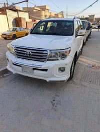 لاند كروزر للبيع  ✅موديل 2008 محدثة 2014  💯سيارة جديدة بالكارتون مجودر...