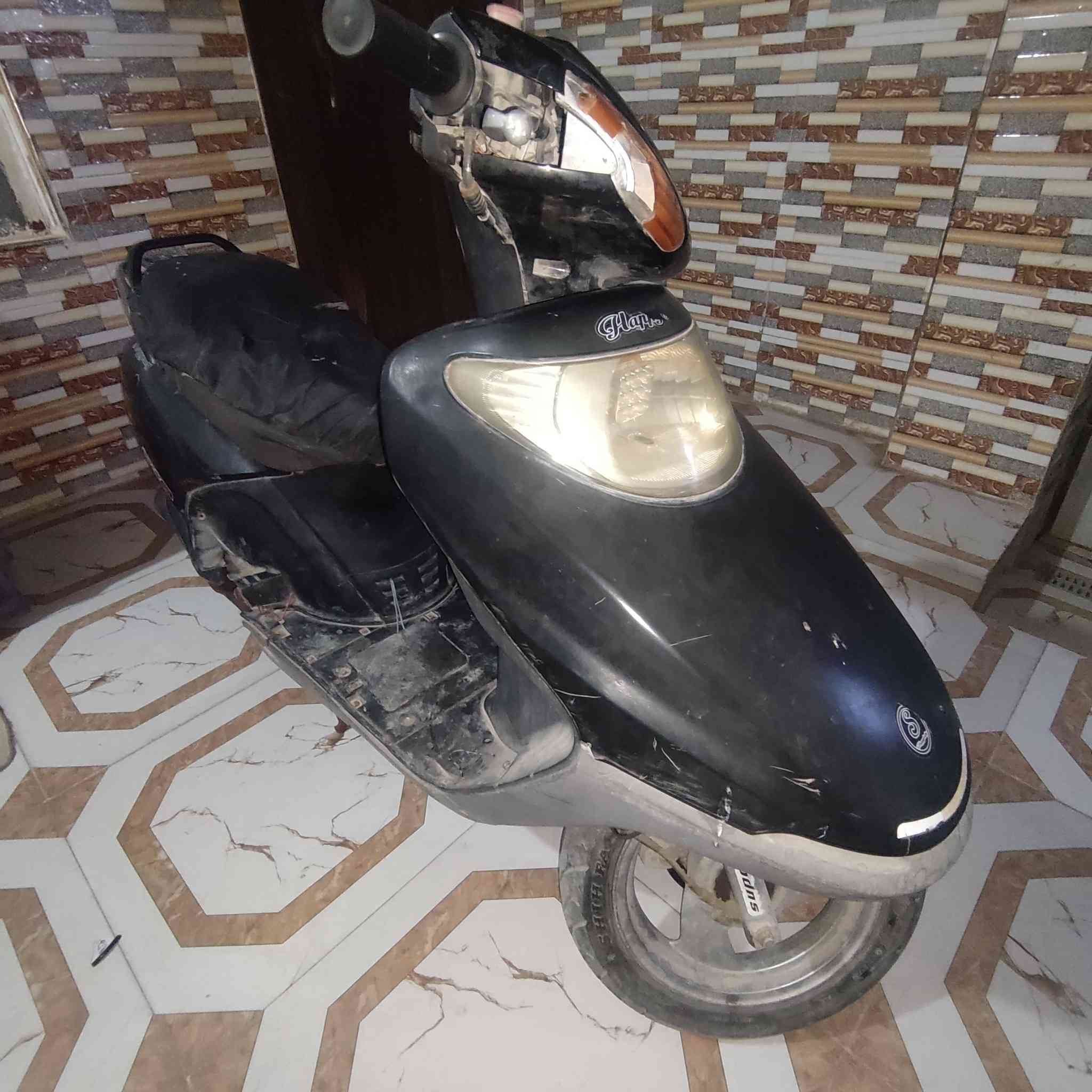 السلام عليكم  دراجه سبيسي صيني لبيع سعر ١٥٠الف سلف  هندر مكان بصرة كرمة علي شغال مجفته بس ولفات  ***********
