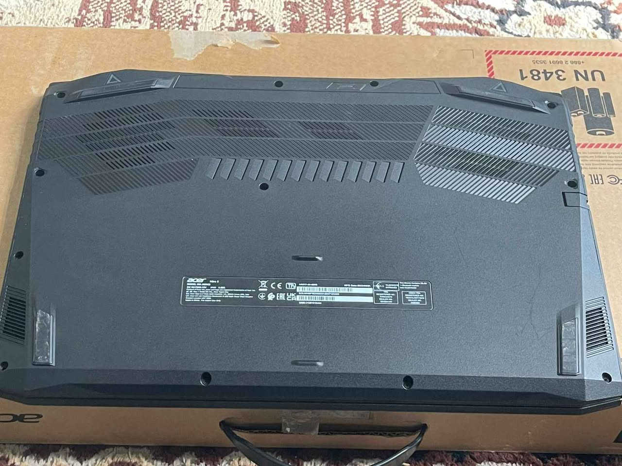 🔥 للبيع لابتوب Gaming قوي 🔥

Acer Nitro 5

المواصفات:
• معالج Intel Core i5-11400H
• كرت شاشة NVIDIA GTX 1650 ‏4GB
• رام 8GB DDR4
• SSDm.2 ‏512GB سريع
• شاشة 17.3 بوصة FHD ‏144Hz

✔ مناسب للألعاب والتصميم والدراسة
✔ الجهاز نظيف ويعمل بدون أي مشاكل

 بي مجال 675:السعر

 مكاني  بغداد حي اور ما عندي  توصيل  تجي تاخذه من بيت. بغداد, العراق


**إذا كنت صاحب هذا الإعلان وتريد حذفه لأي سبب، رجاءا أرسل رسالة إلى الدعم الفني**