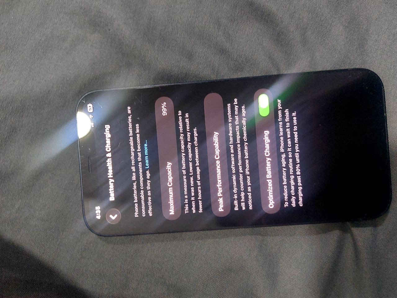 آيفون ١٢ عادي بطارية ٩٩ الجهاز ما مفتوح   السعر ٣٥٠
*********** متواجد واتساب
