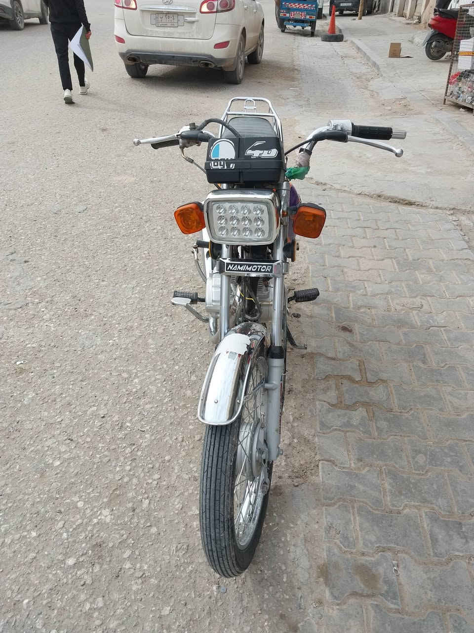 سلام عليكم شباب دراجه اربع كير موديل 21دراجه مكفوله ودرجه رقم وسنويه مكاني نجف اليحب يراسلني ع واتساب هاذه رقم ***********
