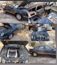 كيا أيبريوس 2004بلاديه بدون صبغ السياره حلوه بس جارده مكينه وكير وتبري...