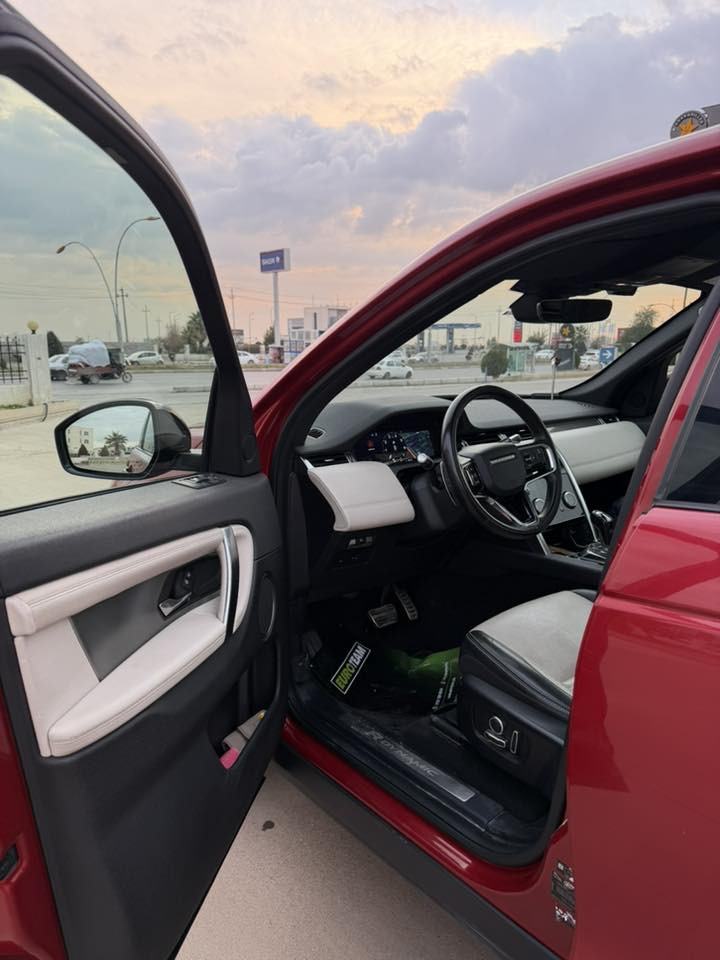 لاند روفر ديسكفري سبورت R-Dynamic
اعلى فئة - خليجي وكالة سردار ٢٠٢١

السعر 195 ورقة
عداد ( 108,000 كم )
الضمان .. وكالة سردار خليجي 
بدون ضرر وبدون حادث..
الوارد خليجي
٤ سلندر بانزين
محرك ٢٠٠٠
دفع كلي
جلد .. تدفئة + كهربائي
السقف بانوراما 
ايرباك متكامل
الشاشه ديجيتال
نظام الخرائط اندرويد اوتو وكار بلي واير لس
نوافذ كهرباء
كاميرات 540
حساس 360
اللون ماروني .. دم غزال
رقم اربيل - هزة جديدة تنتهي ٢٠٢٧

تحويل او وكالة 

كامل المواصفات
العنوان بغداد .. 
رقم التلفون ***********
