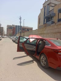 سيارة للبيع ٢٠١٩ sonata مكينه ٢٤٠٠  هزه  وفحص  سنويه باسمنا  رقمها ارب...