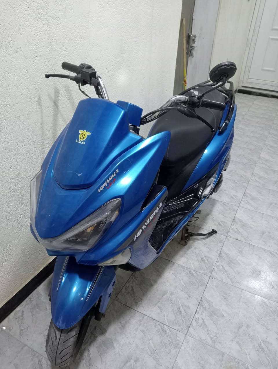 دراجه اواشه محلات صالها 5اشهر من طالعه محلات كارتون
مامفتوح برغي بيها  
السعر 900 وبيها مجال ماخذها مليون 400 مستعجل ع بيعتها
***********
