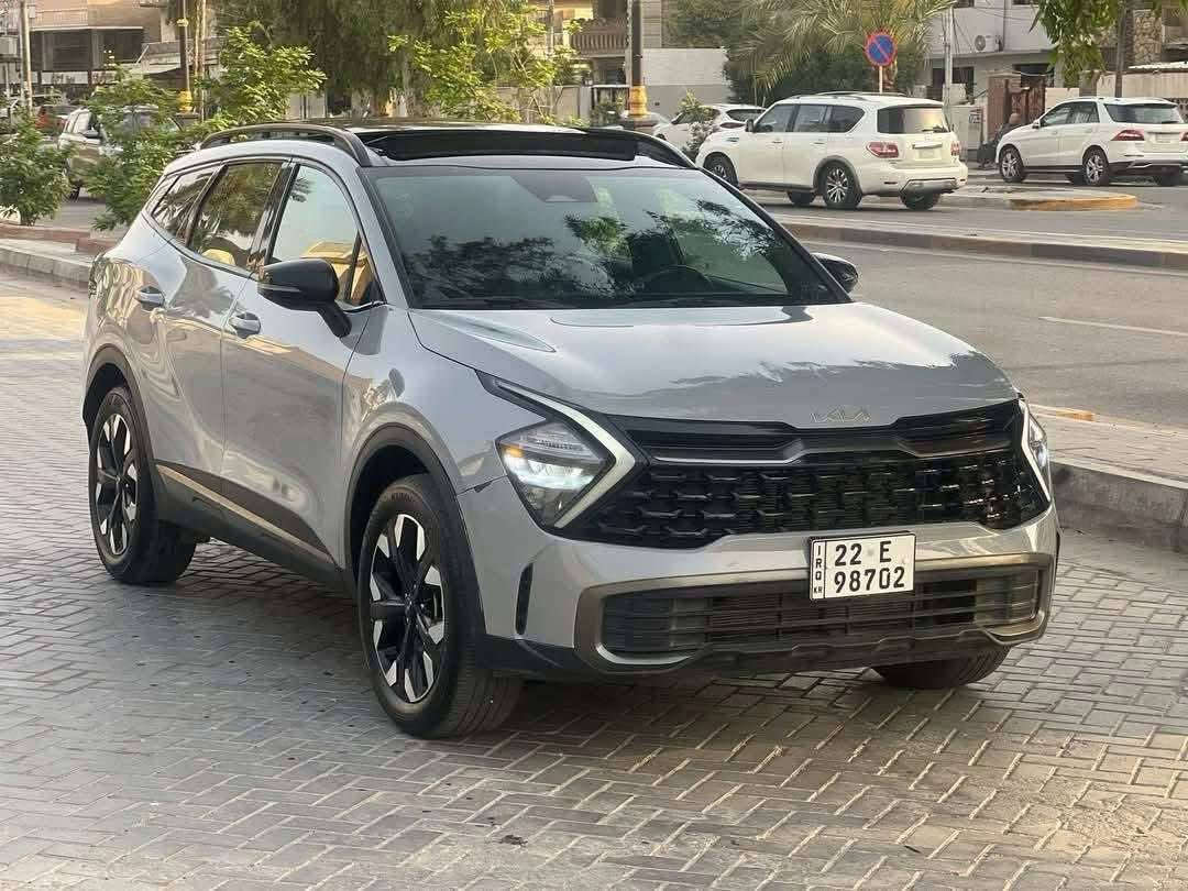سلام عليكم 
سبورتج ٢٠٢٣ اكس لاين فول
وارد امريكي بدون ايرباك
 مواصفات 
بنوراما 
بصمه 
كشنات جلد 
شاشة متصل 
فول تحكم ستيرن
قطعتين تبريد
كشن كهرباء 
كشن هيترات
مودات قيادة
اشاير بلمري
ويل كروم
حساسات دعامية
تحديد مسار
سايد بريك بصمه
صندوك كهرباء
 هواي بعد بيها مواصفات
ماشية ٤٢ 
صور الحادث بلمنشور 
السعر ١٩٠ ورقه وبيها مجال 
للاتصال *********** 
مكان السيارة بغداد حي اؤر
