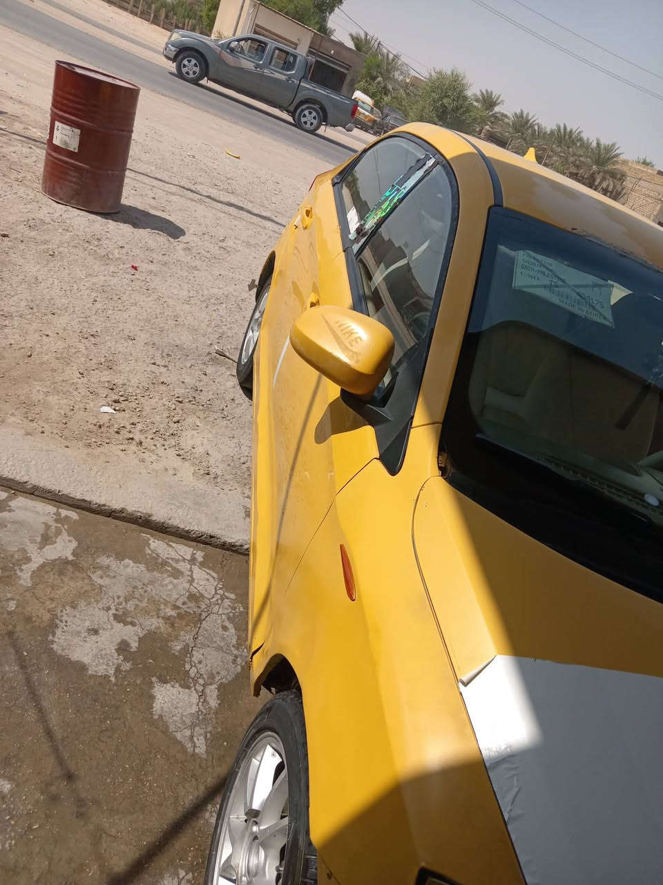 السلام عليكم شيري فلاوين للبيع موديل 2012 سنويه 2027 مصفره غرامات مكاني نجف شارع المطار  السعر 22 للستفسار ***********
