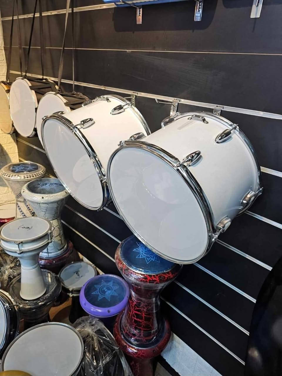🎵🎺 وصلتنا تشكيلة مميزة من الآلات الموسيقية بأسعار مناسبة 🎶🥁
✅ ترامبيت — 145 ألف دينار
🥁 الدمام:  قياس 60 سم (وزن ثقيل) — 60 ألف دينار  قياس 50 سم — 50 ألف دينار 
قياس 40 سم — 40 ألف دينار
🥁 سايدرام:  حجم كبير — 85 ألف دينار
 حجم صغير — 75 ألف دينار
🚚 توصيل متوفر إلى جميع محافظات العراق
📩 للحجز والاستفسار راسلنا عبر الخاص
واتساب9647719244060+
✨ جودة ممتازة وأسعار منافسة تناسب الجميع.


**إذا كنت صاحب هذا الإعلان وتريد حذفه لأي سبب، رجاءا أرسل رسالة إلى الدعم الفني**