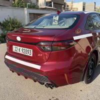 كورلا 2022 SE محرك 2000 وارد امريكي حادث خلفي صور الحادث مرفقه بالمنشو...