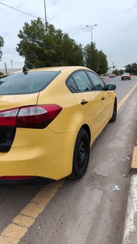 كيا فورتي 2016 صور الحادث موجودة منضومة غاز بيهه السعر ب112 وبيهه مجال...