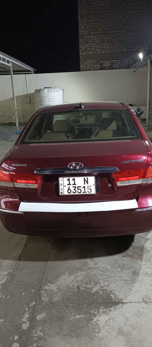 السلام عليكم:  هونداي سوناتا خليجي
رقم بغداد الجديد
موديل 2009
محرك 2400
ماشية 193 الف كيلو متر 
السيارة كفالة من الصبغ والحادث عدا بارد باب السائق مع تكحيل بنهاية الهلال الخلفي 
السيارة جاهزة وممتازة من جميع النواحي 
سعر البيع 122 ورقة 
للاستفسار *********** هيت, الأنبار
