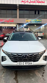 توسان هايبرد 2024 وارد أمريكي حادث بجم مبدل بس 3 قطع بنيد وجاملاغات ال...
