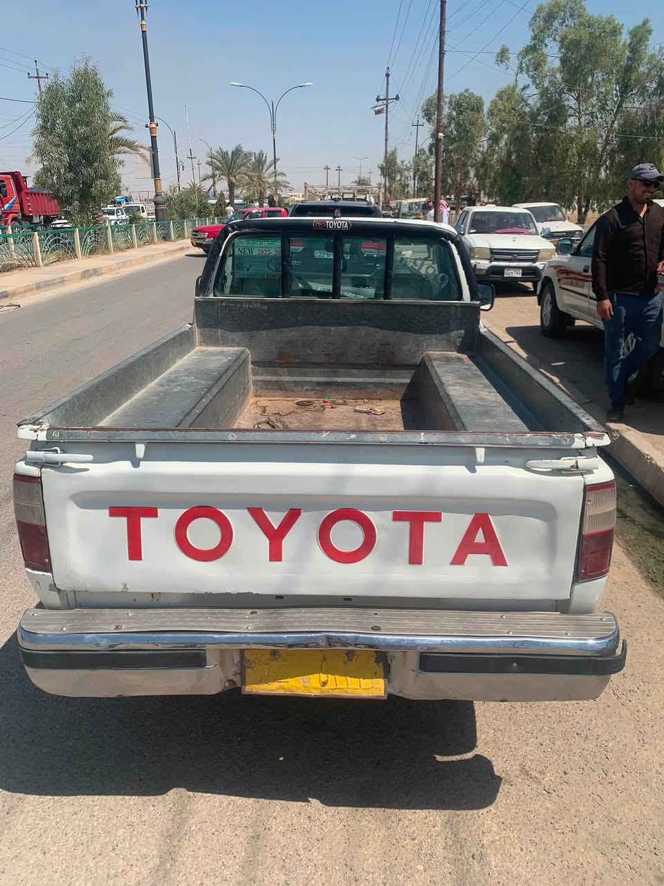 1999 رقم نينوى اصفر شرط التحويل محرك كير اكسن شاصي شرط كابون بيها ورقي تواير جدد كهربائيات طخم السيارة عميه صبغ عام تاكي على صفحة السعر 48$ اللاستفسار 
*********** واتساب
***********
